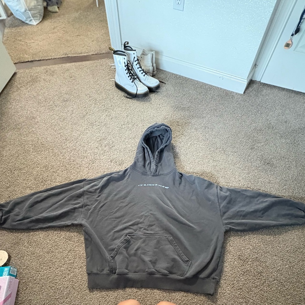 Gray Hoodie Sweater